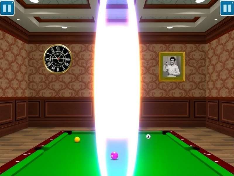 Classic Billiards 3D Game Screenshot